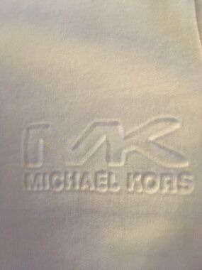 Michael kors womens xlg v-neck zipper sweatshirt